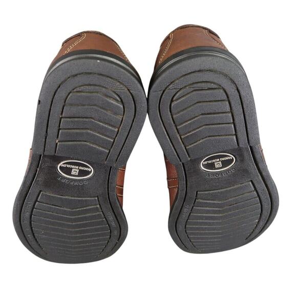 Sandro Moscoloni Shoes Mens 9 Slip On Classic Bike Toe Leather Comfort Flexible main image 8